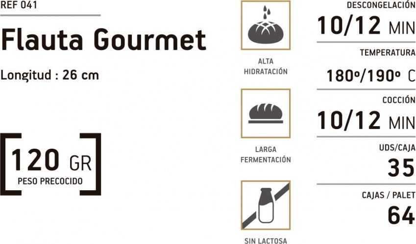 Flauta gourmet