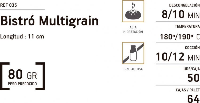 Bistró multigrain