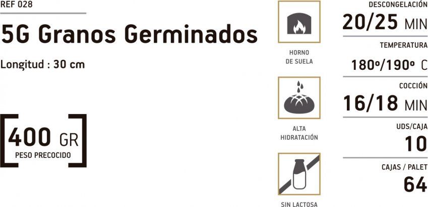 5G granos germinados