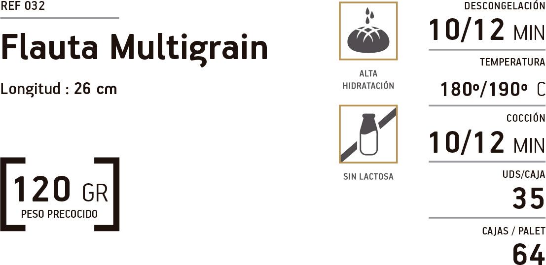 Flauta multigrain